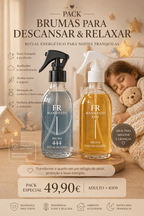 Pack Ritual Sono & Proteção – Bruma 444 + Bruma Kids Anjo da Guarda